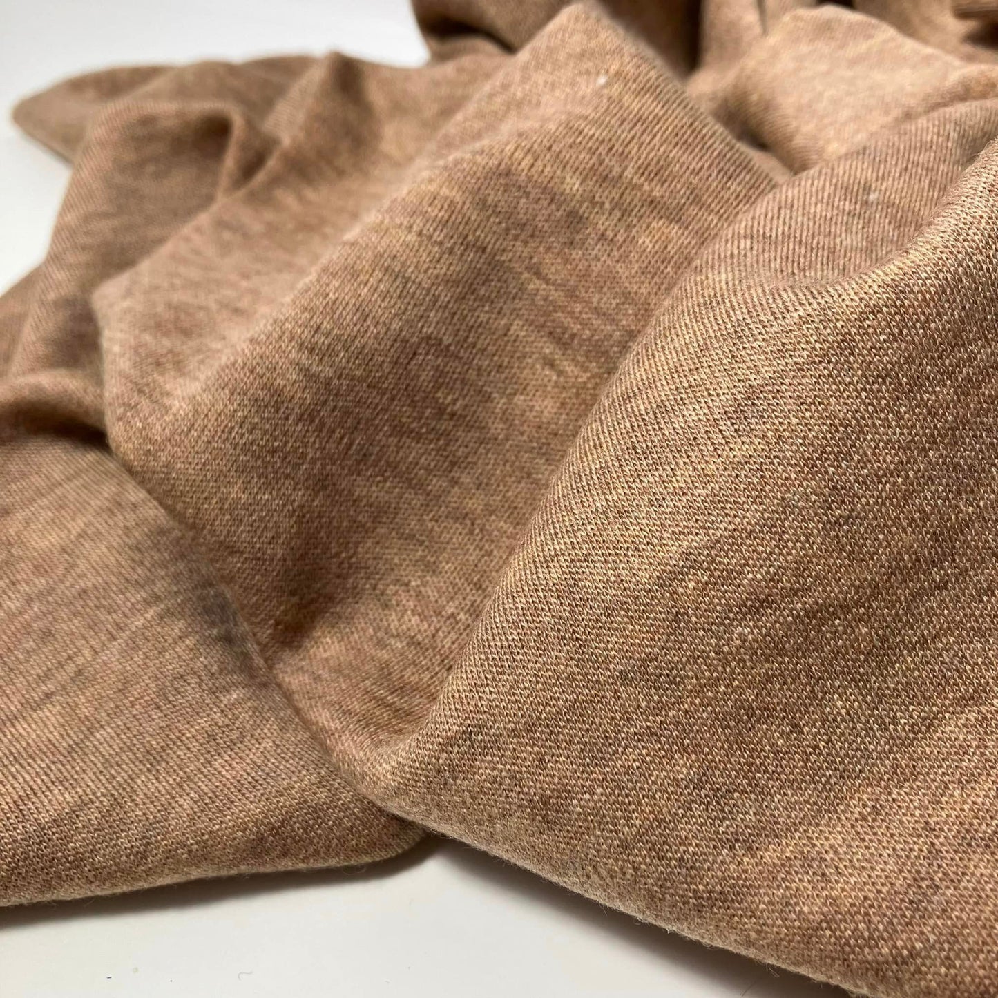 100% MERINO INTERLOCK 07 CUKIER TRZCINOWY
