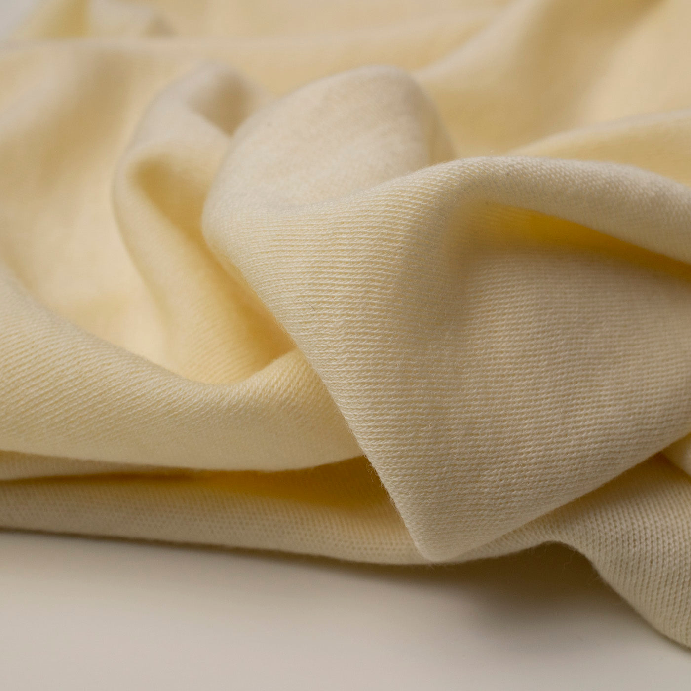 100% MERINO INTERLOCK OFF-WHITE 240 GSM/ 165 cm! - nowość