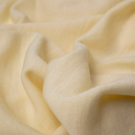 100% MERINO INTERLOCK 16.5 MICRONA NATURAL WHITE - TOTALNA MIĘKKOŚĆ