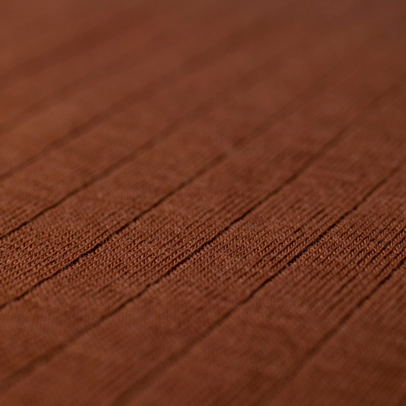 100% MERINO DZIANINA W PRĄŻEK BRĄZOWA 03 - ostatnie metry!