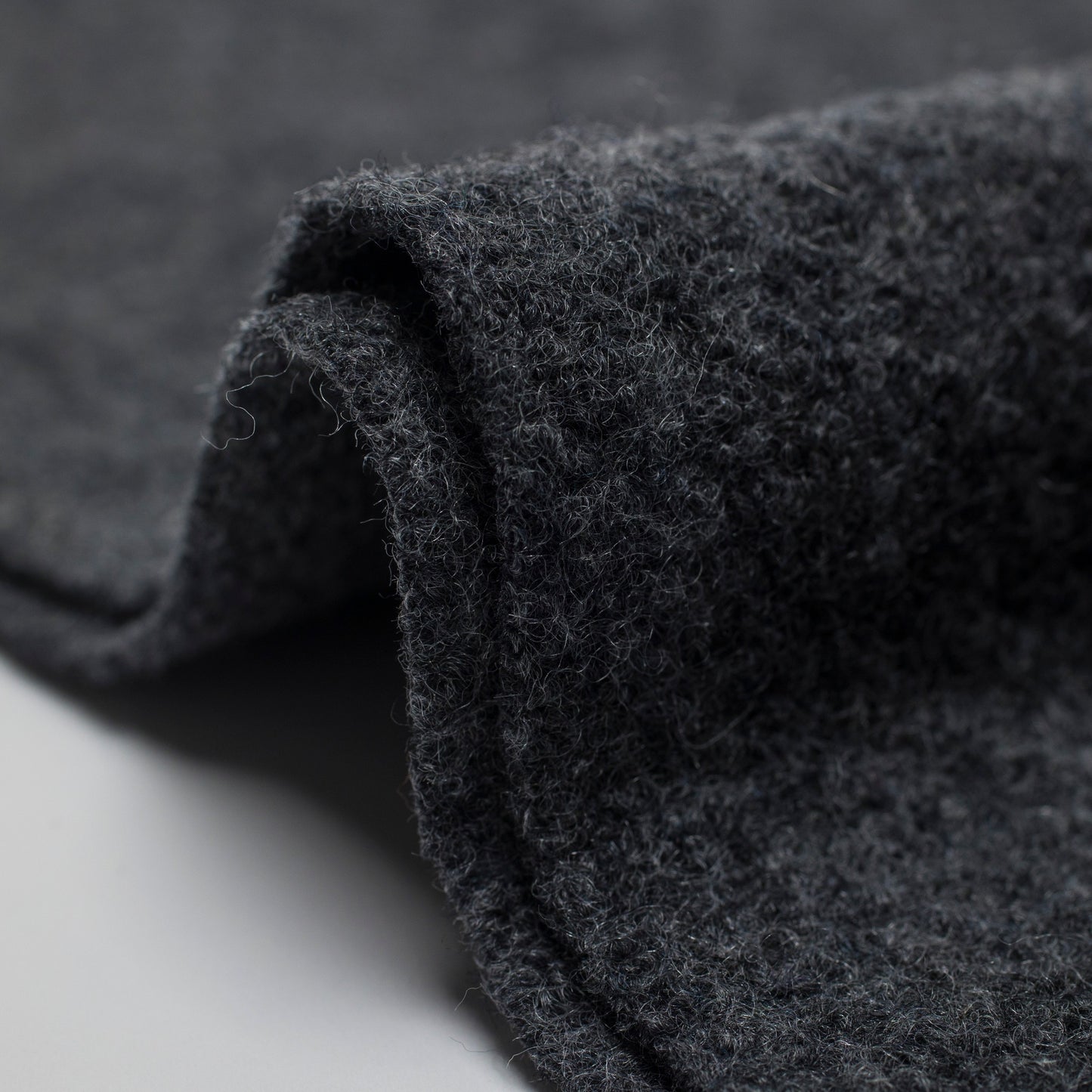 COOKED MERINO WOOL 260 GSM DARK GRAY MELANGE 05