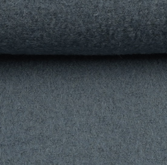 GOTOWANA WEŁNA MERINO 260 GSM POPIELATY NIEBIESKI 14