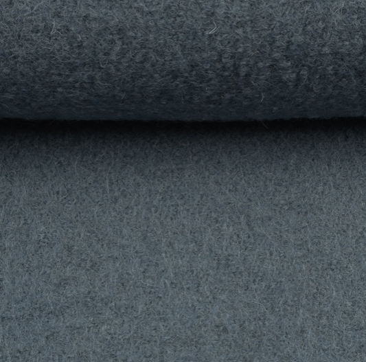 GOTOWANA WEŁNA MERINO 260 GSM POPIELATY NIEBIESKI 14