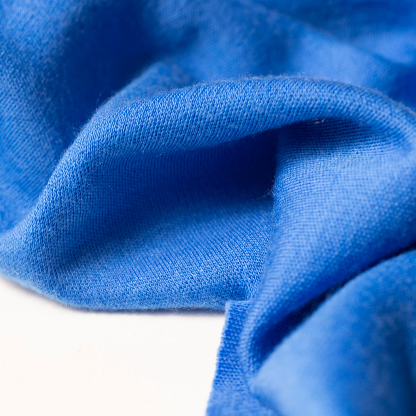 100% MERINO INTERLOCK 16.5 MICRONA JASNY NIEBIESKI - TOTALNA MIĘKKOŚĆ
