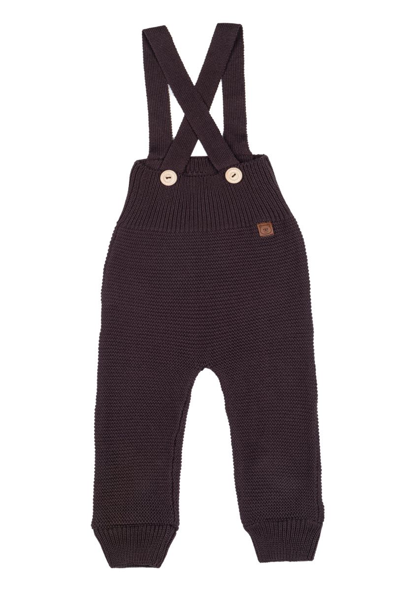 WEŁNIANE SPODENKI NA SZELKACH - BRĄZ rozmiar 86