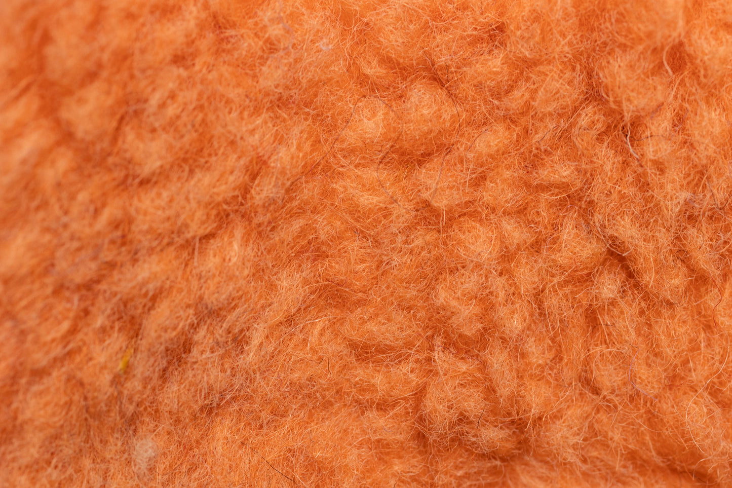 TEDDY BEAR FLEECE MERINO WOOL - BLACK MELANGE