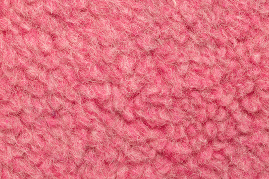 TEDDY BEAR FLEECE MERINO WOOL - PINK