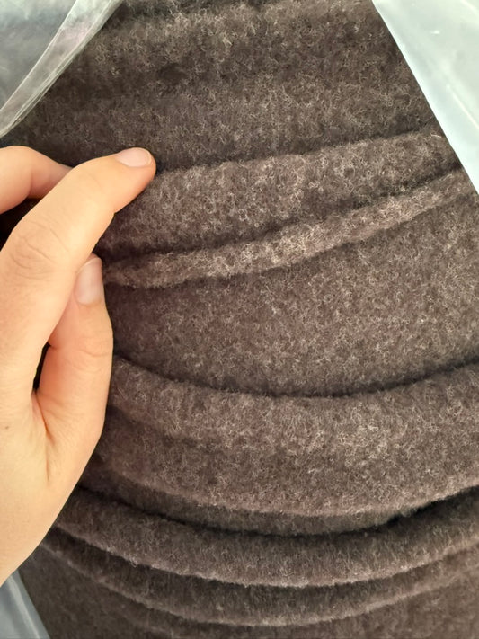 POLAR Z GOTS 100% MERINO 325 GSM - BRONZE MELANGE