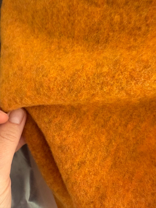 POLAR Z GOTS 100% MERINO 325 GSM - MUSZTARDA MELANŻ - nowość