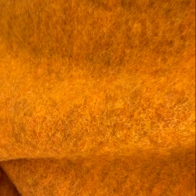 POLAR Z GOTS 100% MERINO 325 GSM - MUSZTARDA MELANŻ - nowość