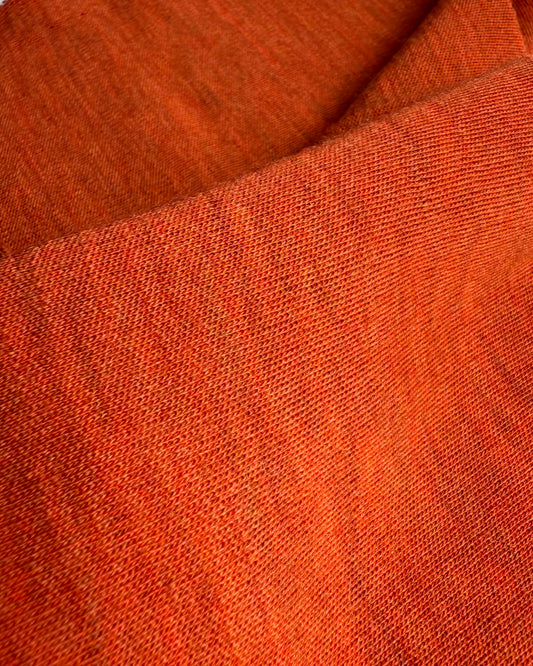 100% MERINO INTERLOCK 42 RUDY MELANŻ - nowość