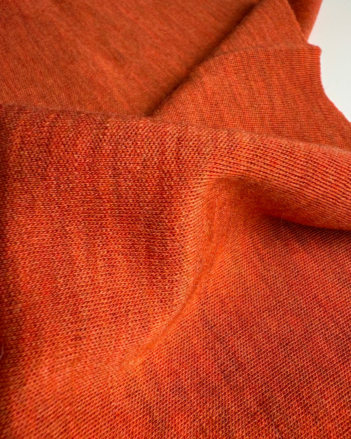 100% MERINO INTERLOCK 42 RUDY MELANŻ - nowość