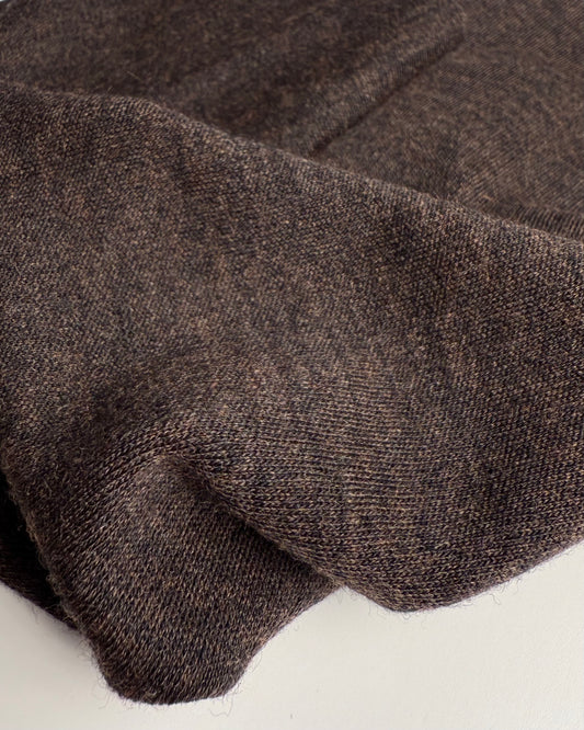 100% MERINO INTERLOCK 40 MOKKA - nowość