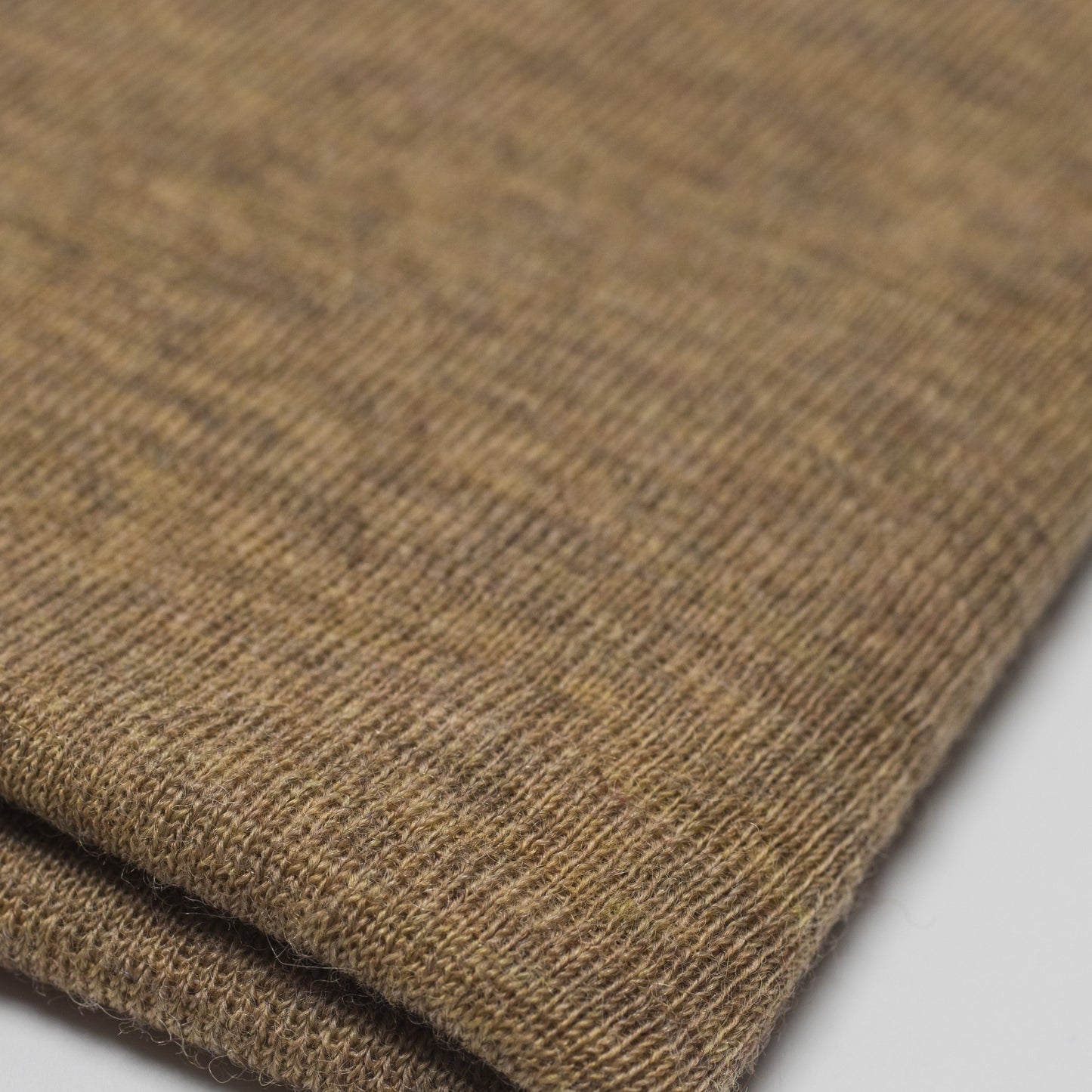 100% MERINO DZIANINA RIB METRAŻ 180 GSM CUKIER TRZCINOWY