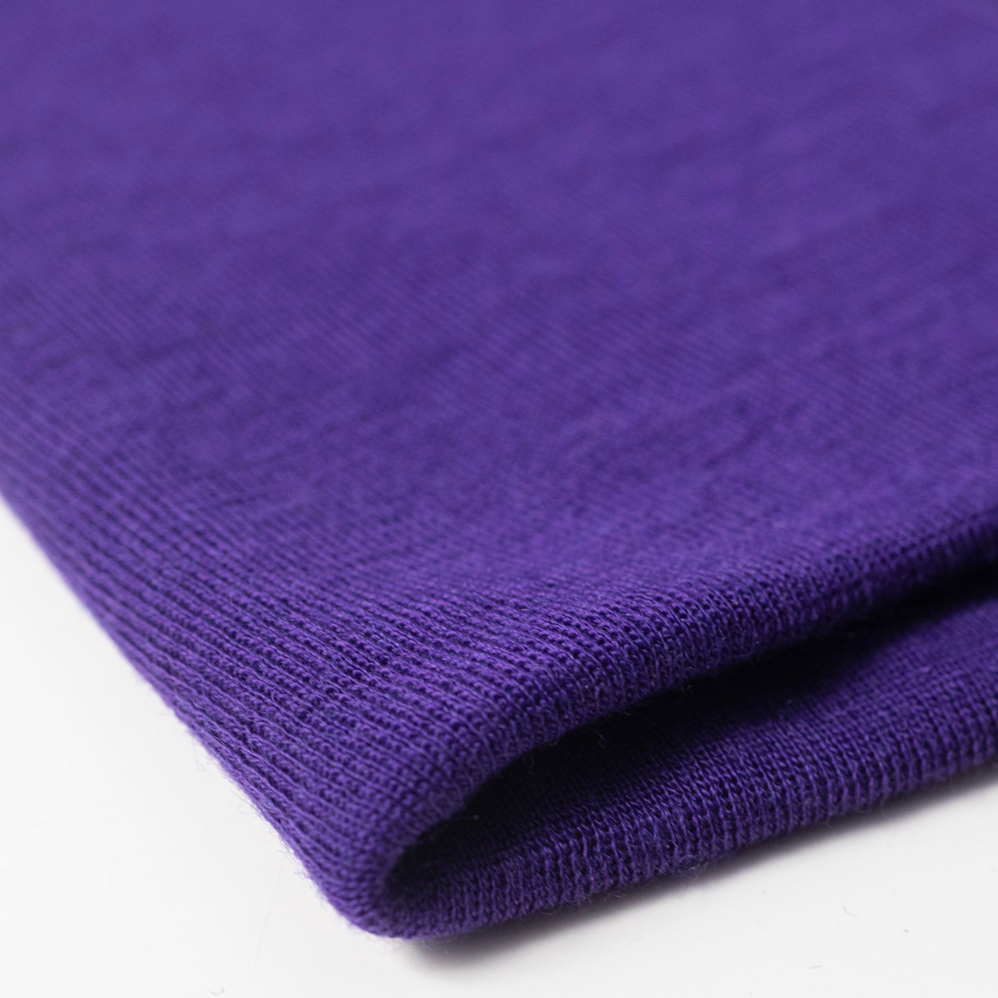 100% MERINO RIB W TUBIE ŚLIWKA FIOLET