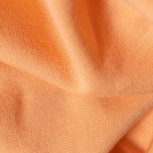 100% MERINO INTERLOCK 38 BRZOSKWINIA