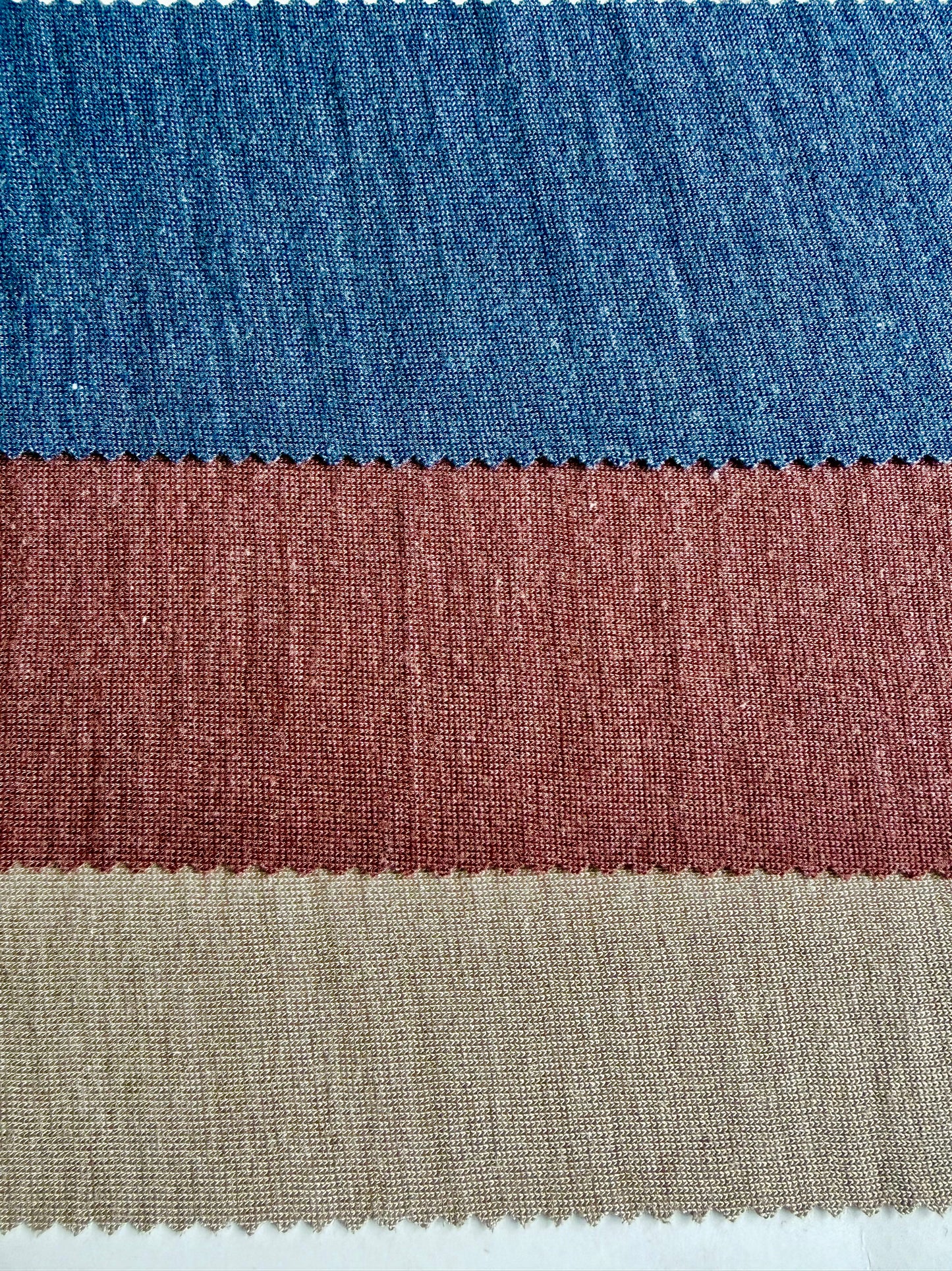 SINGLE JERSEY 70% MERINO 30% JEDWAB GOTS 235 GSM - BORDO - nowość