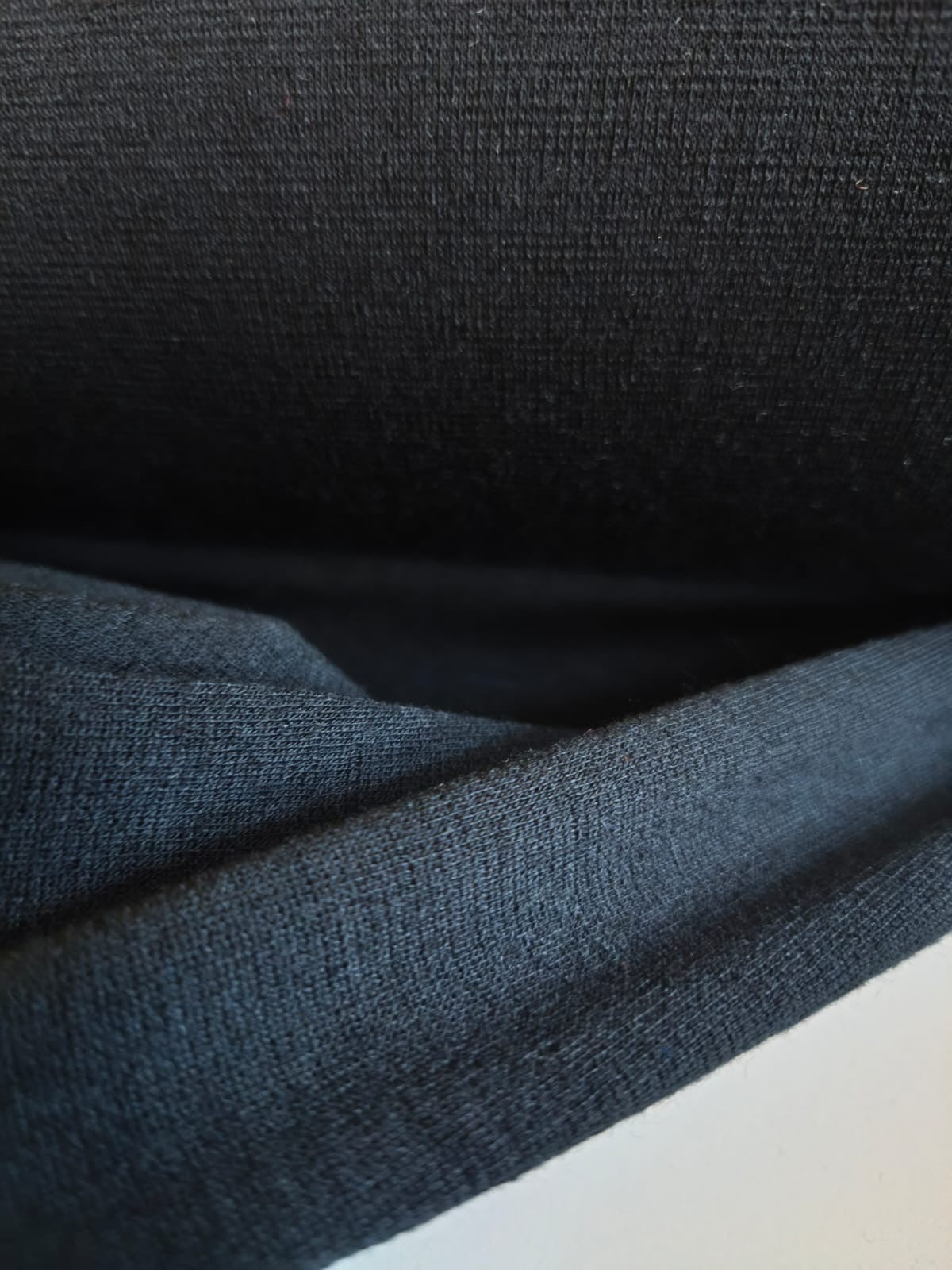 PUNTO DI ROMA 255 GSM - 100% WEŁNA MERINO - CZARNA