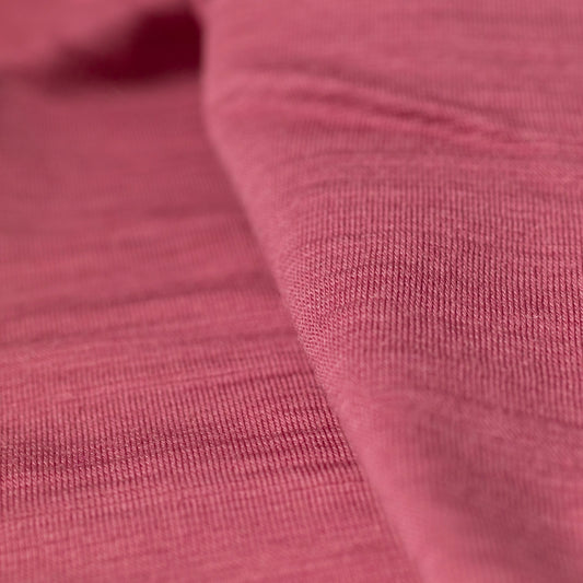 SINGLE JERSEY MERINO 210 GSM - STARA RÓŻA - regular