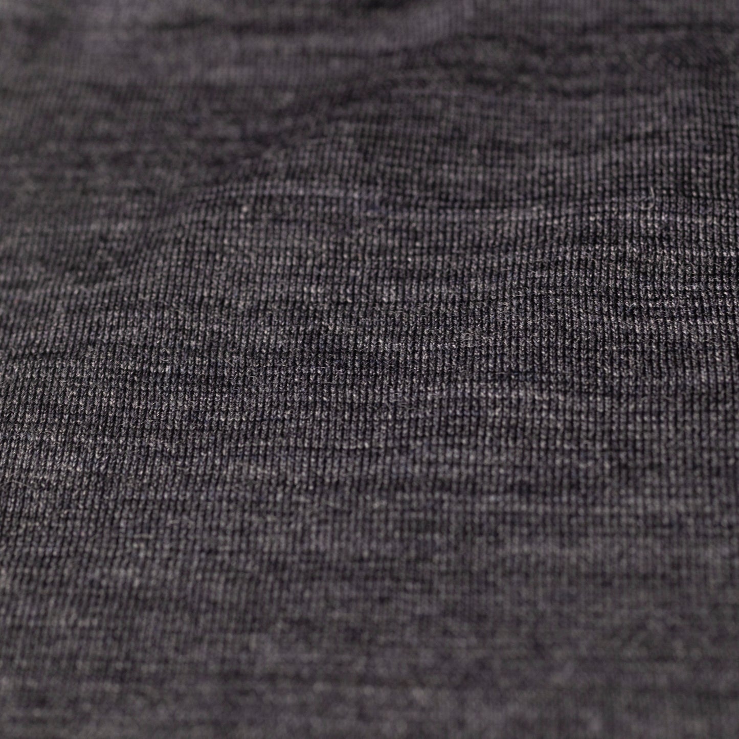 SINGLE JERSEY SOFT 100% MERINO GOTS - CZARNY MELANŻ - nowość