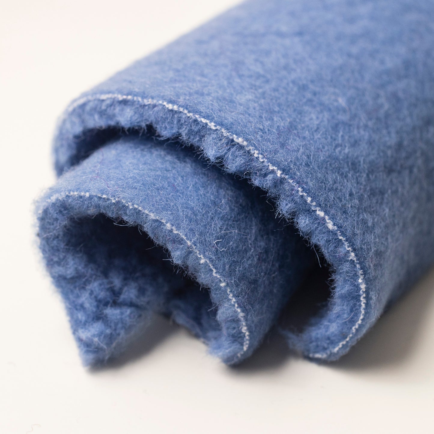 BARANEK TEDDY DZIANINA FUTERKOWA WEŁNA MERINO - NIEBIESKI