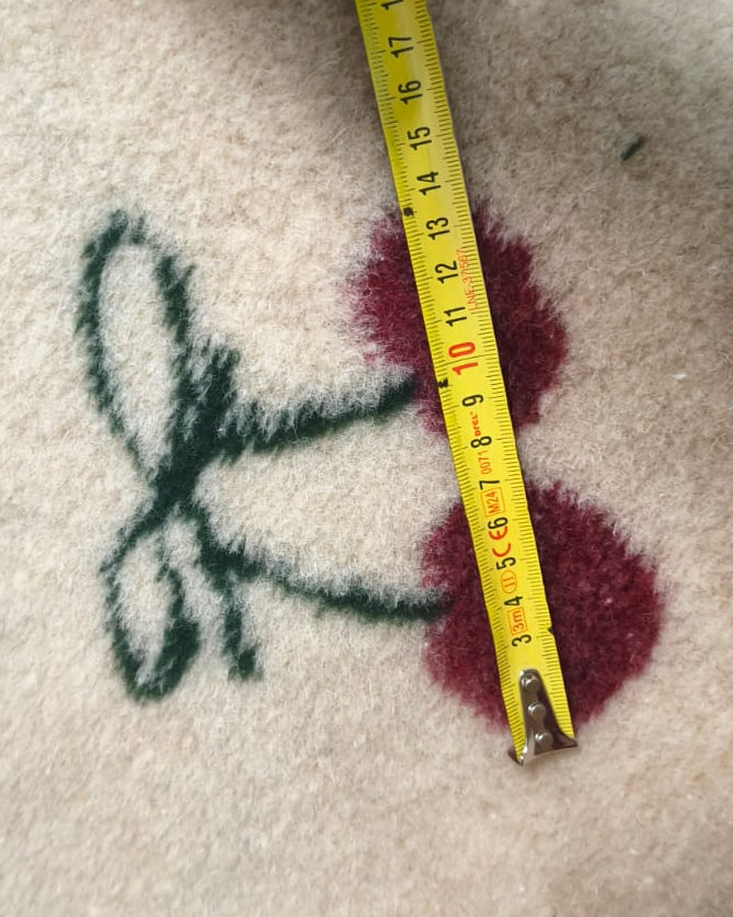 MERINO WOOL FUR FABRIC - LEOPARD - limited edition!