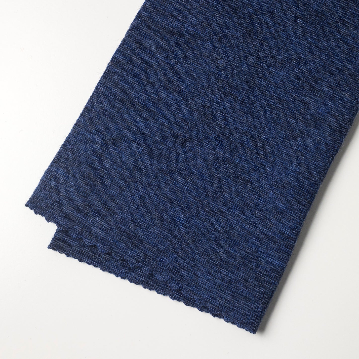100% MERINO DZIANINA RIB METRAŻ 180 GSM DENIM