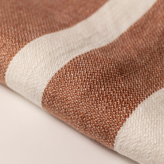 FABRIC 100% SOFTENED LINEN - WHITE COPPER - 08 (TLL)