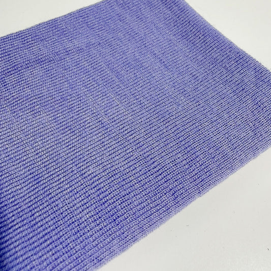 RIB GOTS MERINO JEDWAB - lilac
