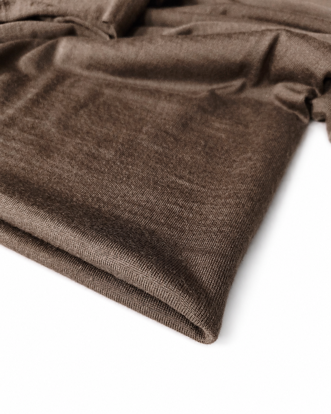 DZIANINA SWETROWA 100% WEŁNA MERINO - CZEKOLADA - ilość limitowana