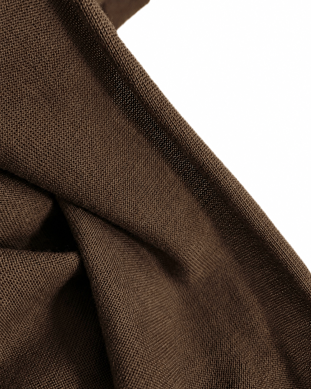 DZIANINA SWETROWA 100% WEŁNA MERINO - CZEKOLADA - ilość limitowana