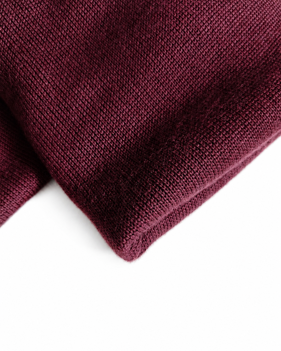 DZIANINA SWETROWA 100% WEŁNA MERINO - WINO - ilość limitowana