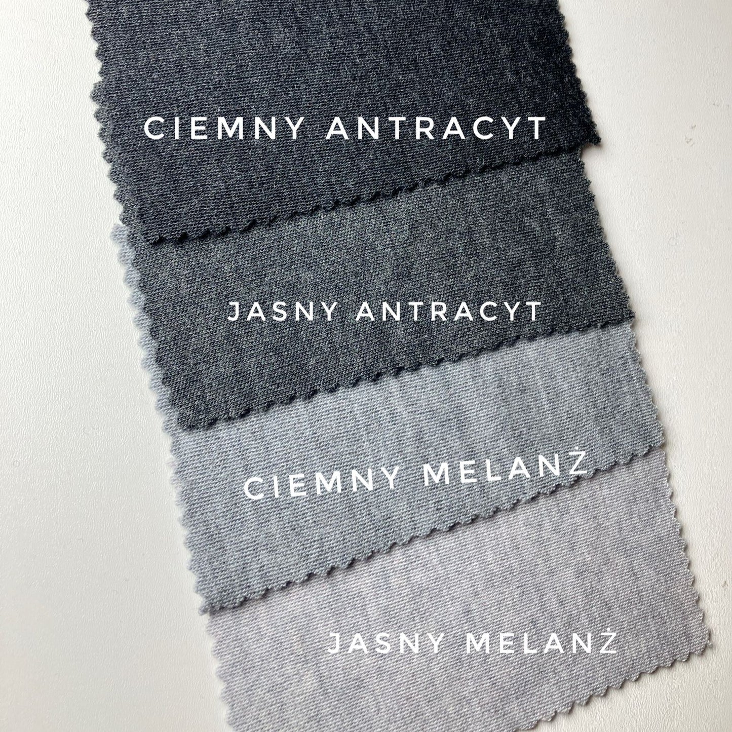 100% MERINO INTERLOCK ANTHRACITE MELANGE