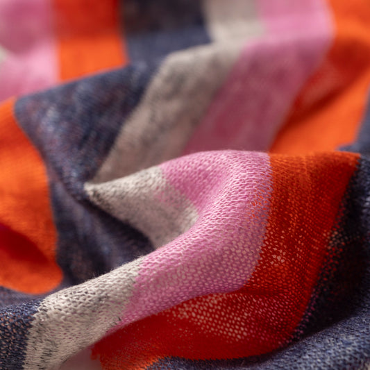 100% LINEN FABRIC - WHITE - 01