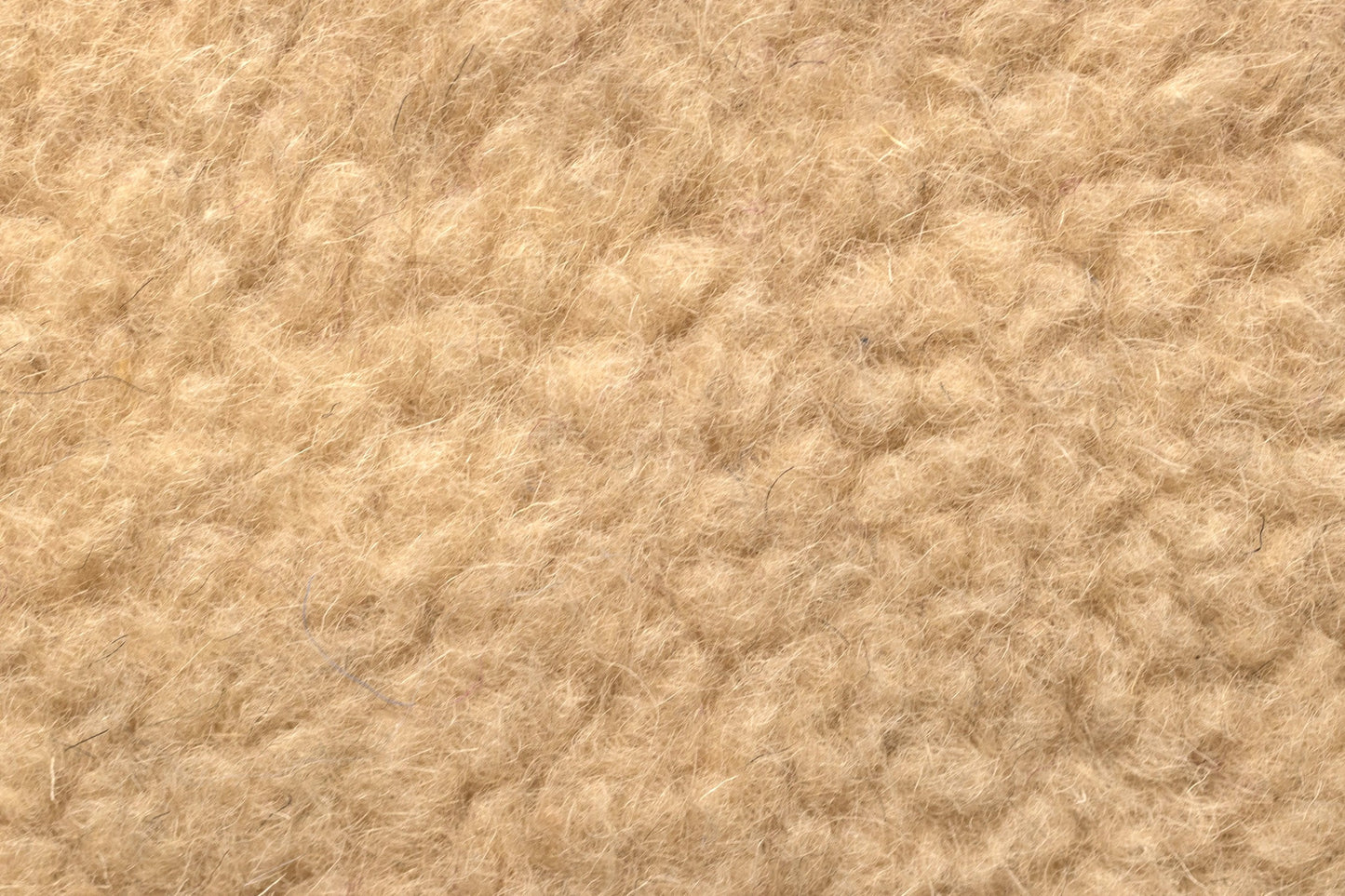 BARANEK TEDDY DZIANINA FUTERKOWA WEŁNA MERINO - BEŻ