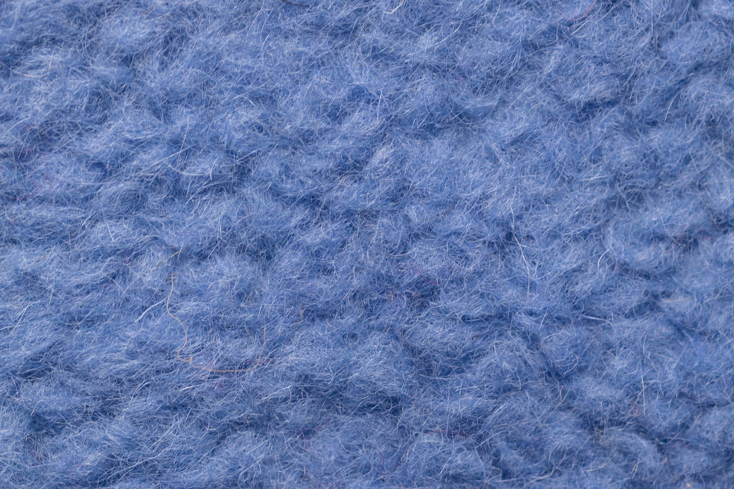 BARANEK TEDDY DZIANINA FUTERKOWA WEŁNA MERINO - NIEBIESKA