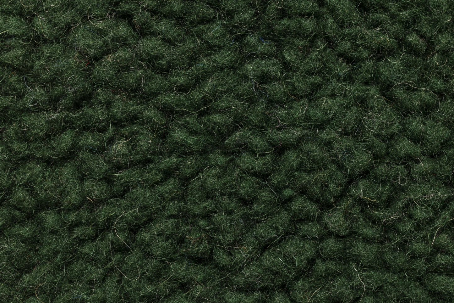 BARANEK TEDDY DZIANINA FUTERKOWA WEŁNA MERINO - BUTELKOWA ZIELEŃ