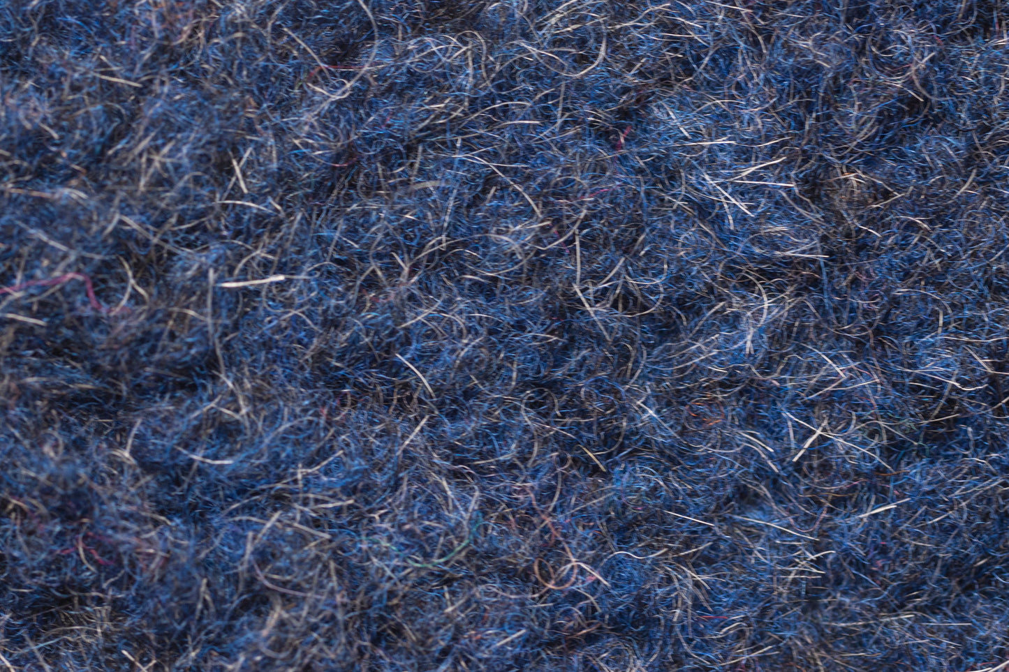 TEDDY BEAR FLEECE MERINO WOOL - NAVY