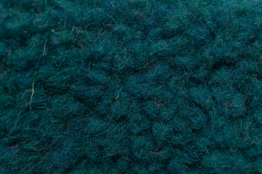 TEDDY BEAR FLEECE MERINO WOOL - BOTTLE GREEN