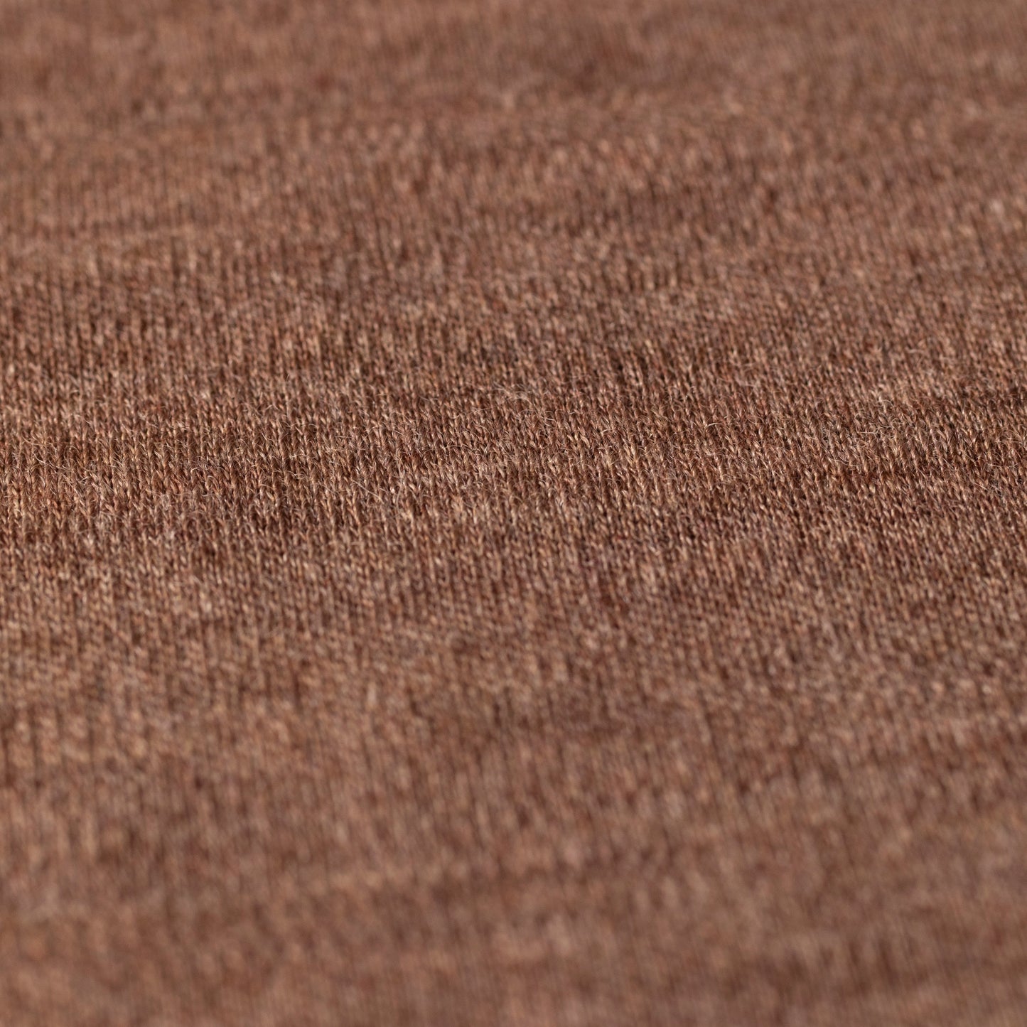 DZIANINA ŚCIĄGACZ 100% WEŁNA MERINO INTERLOCK - BRONZE MELANGE