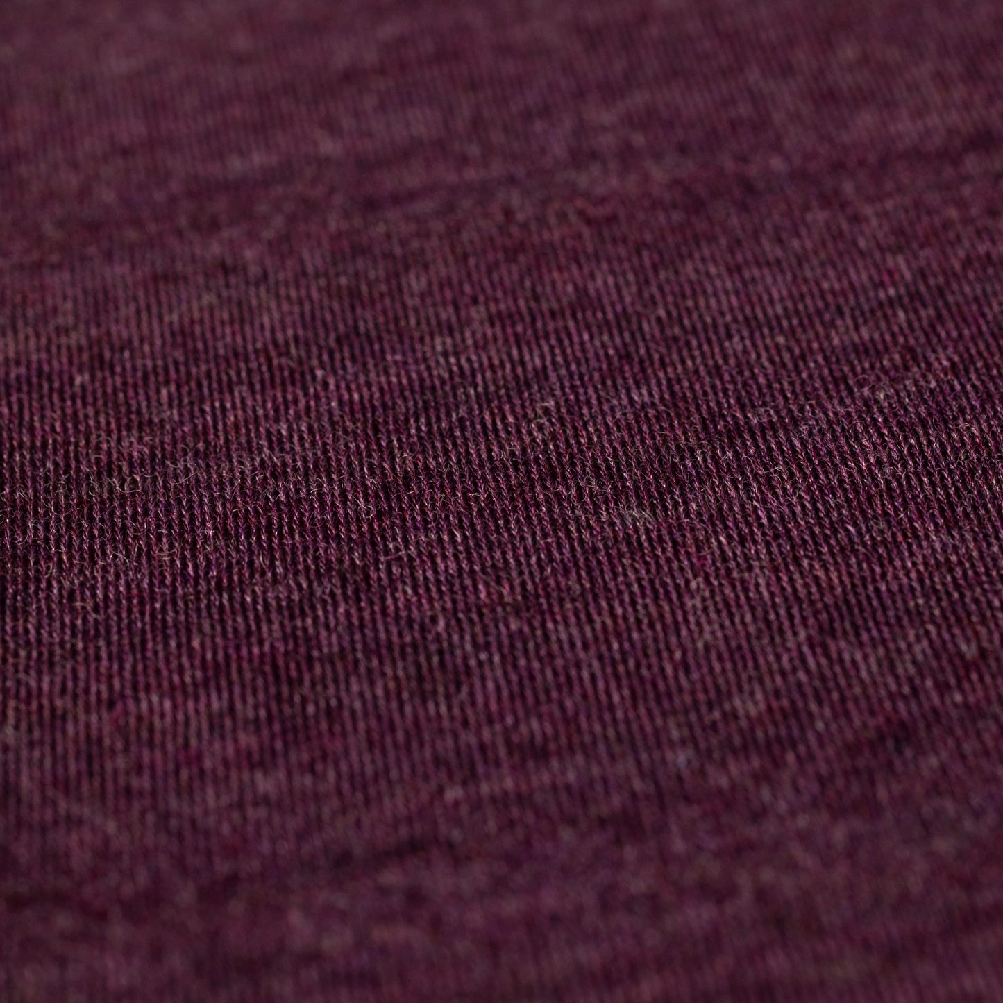DZIANINA ŚCIĄGACZ 100% WEŁNA MERINO INTERLOCK - VIOLET MELANGE