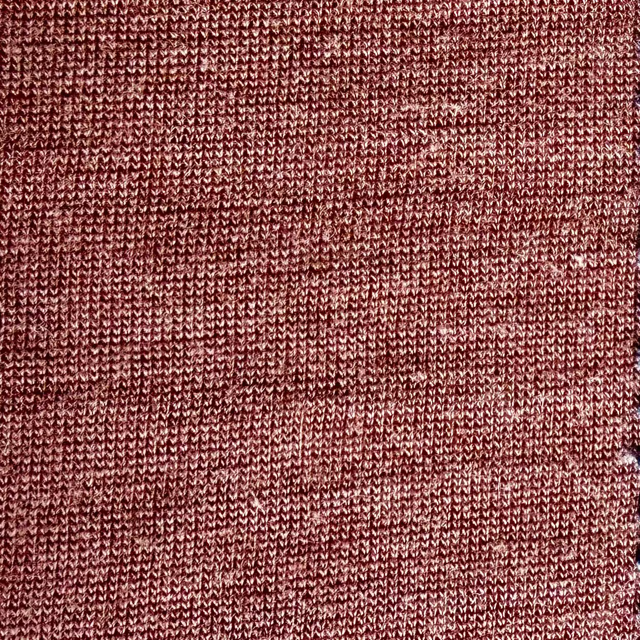 SINGLE JERSEY 70% MERINO 30% JEDWAB GOTS 235 GSM - BORDO - nowość