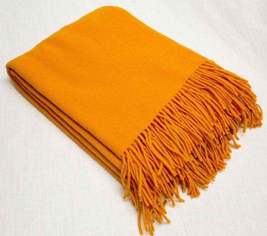 KOC 200x140cm / 100% WEŁNA MERINO - honey