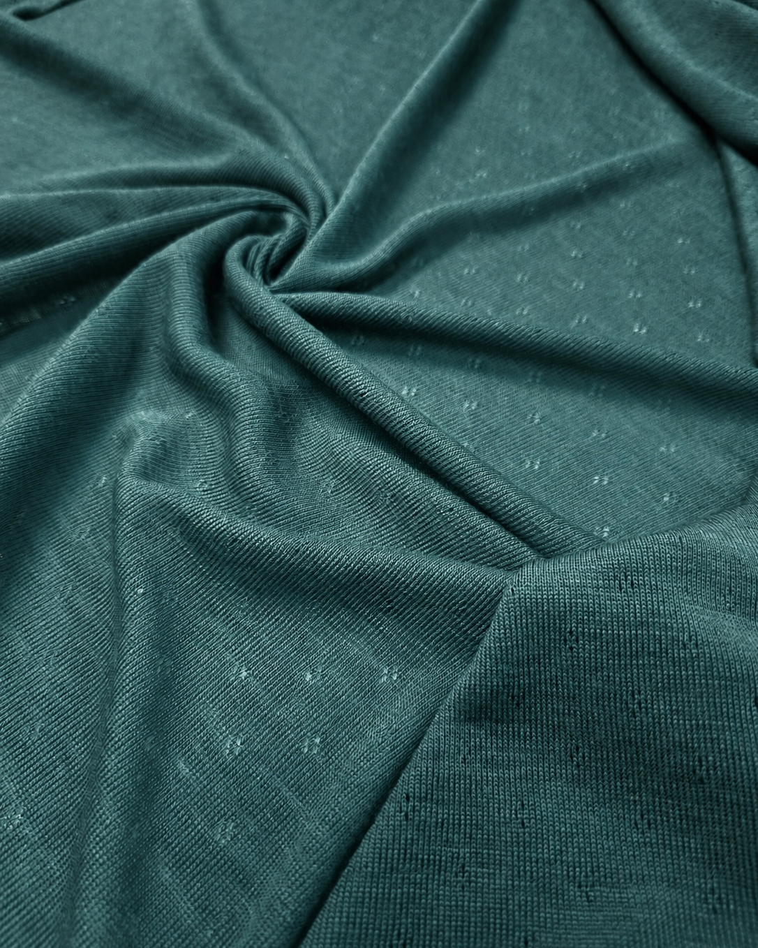 AŻUR RIB GOTS 100% MERINO  - SZAŁWIA - nowość
