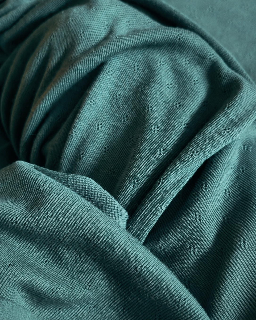 AŻUR RIB GOTS 100% MERINO  - SZAŁWIA - nowość