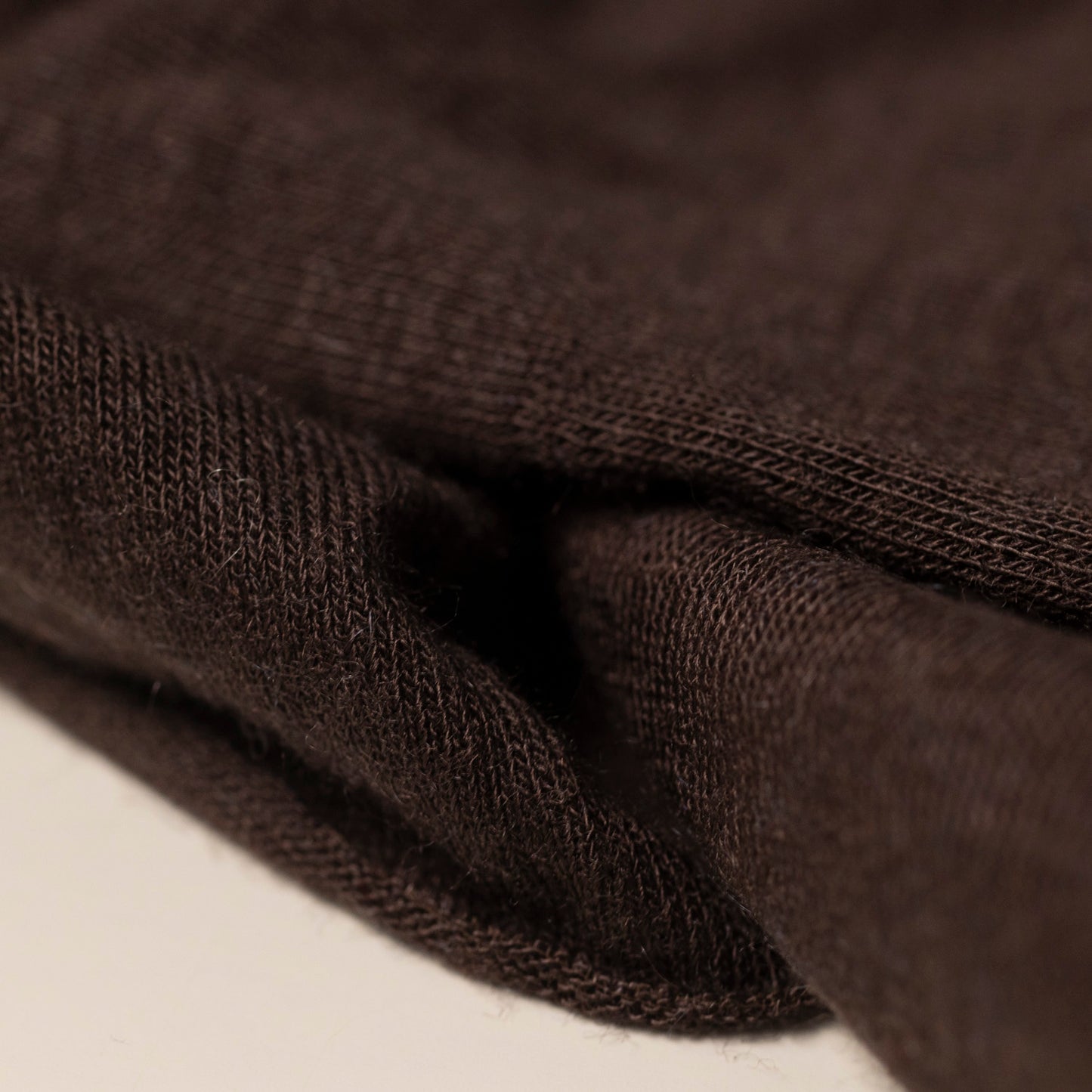 100% MERINO INTERLOCK BLACK