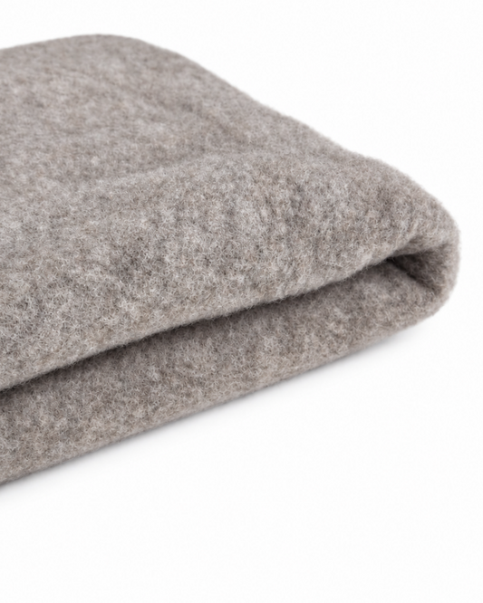 POLAR Z GOTS 100% MERINO 300 GSM - SZARO-BEŻ 103