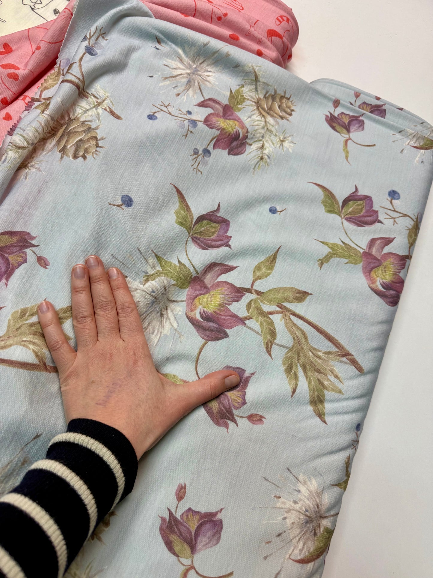 DRESÓWKA PĘTELKA DRUKOWANA 100% merino 200 gsm - SZRON