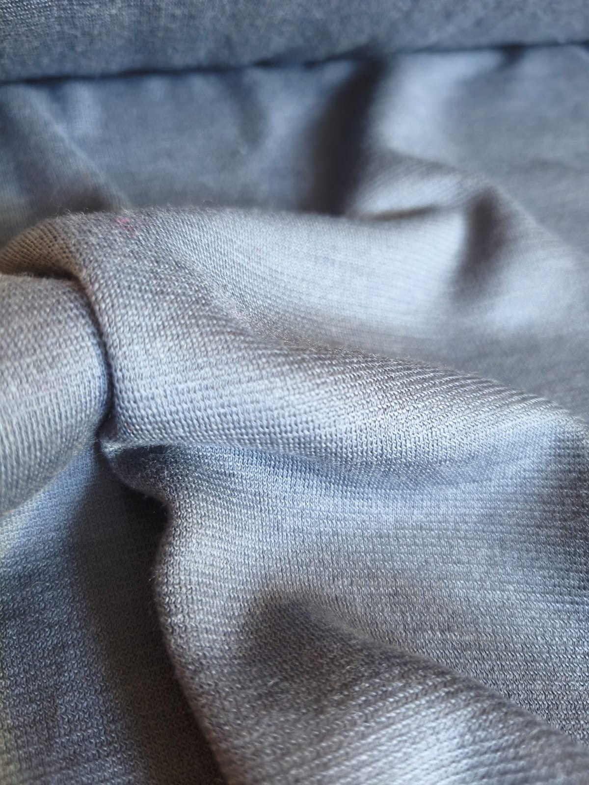 PUNTO DI ROMA 255 GSM - 100% WEŁNA MERINO - SZARA - nowość