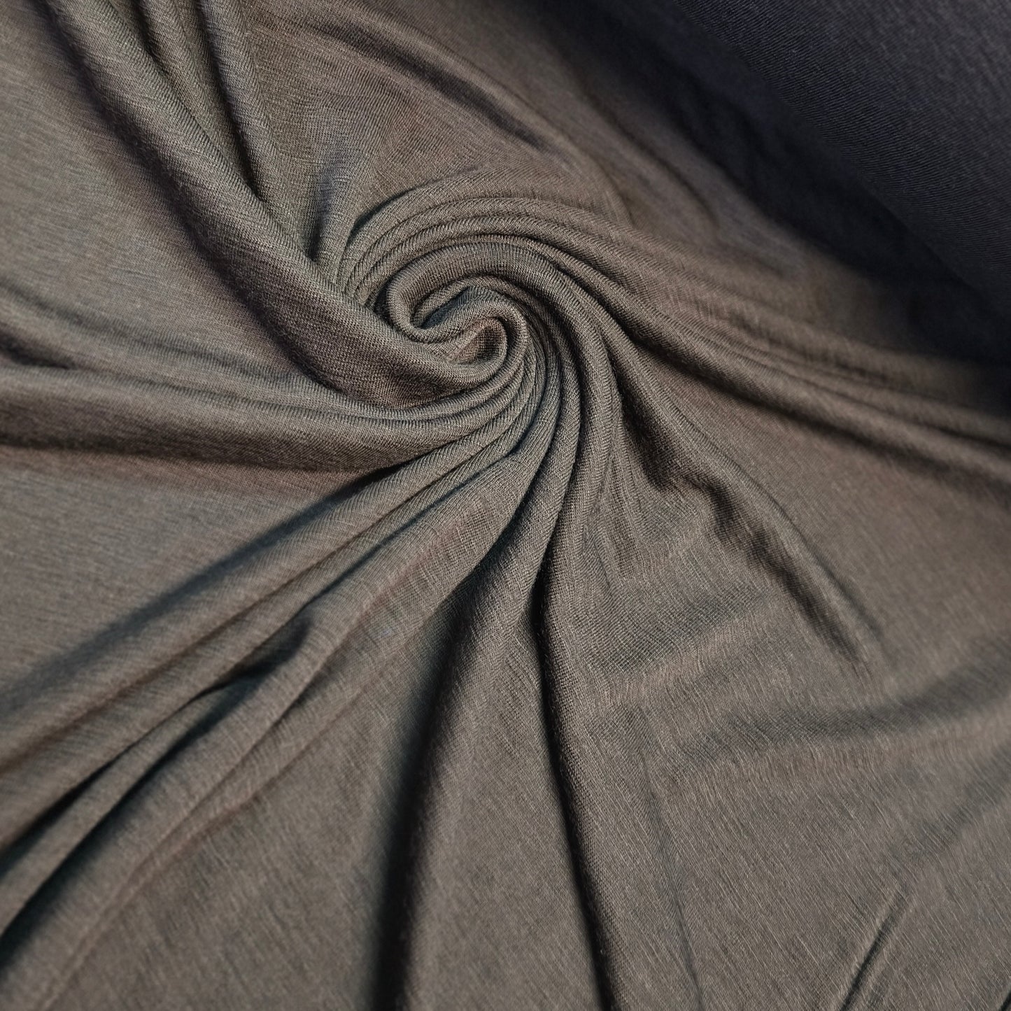 100% WEŁNA MERINO RIB METRAŻ 190 GSM CIEMNA CZEKOLADA limit